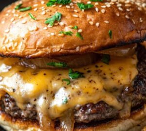 Bar B.Q Cheeseburger